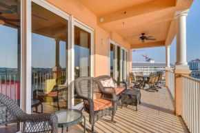 Coastal Condo with Harbor Views Steps to Beach!